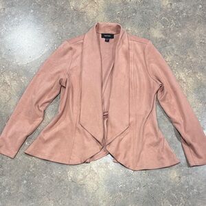 Lark & Ro Blush Pink Women's Blazer